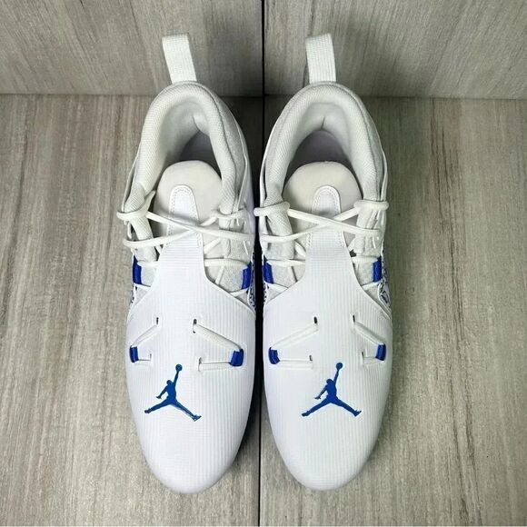 RARE Nike Jordan Alpha Menace Pro 3 UCLA Team Issued Football Cleats Men Size 15 - Picture 2 of 10